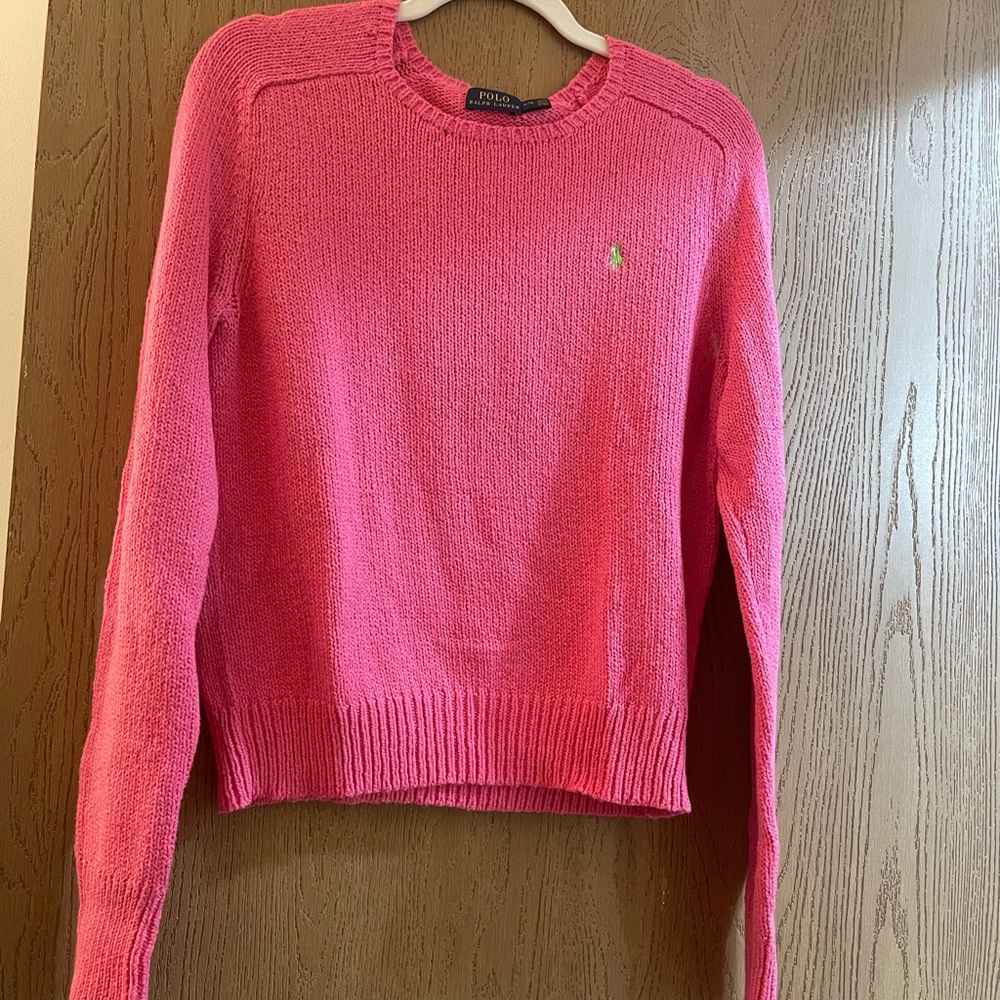 Pink sweater